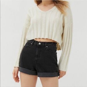 BDG High-Rise Denim Mom Shorts (Urban Outfitters)